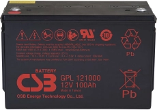 Аккумулятор CSB GPL121000, 12V 100Ah Фото - 1