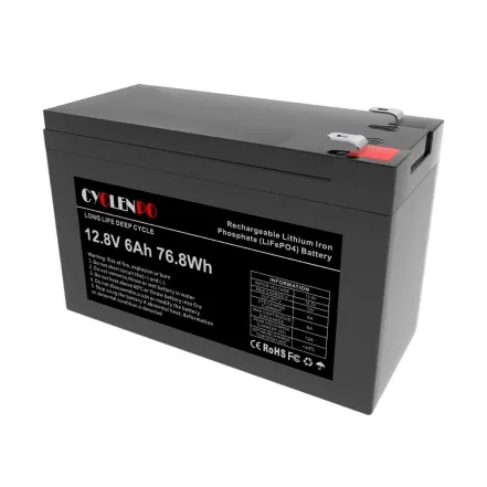 Аккумуляторная батарея литий-железо-фосфатная Cyclen 12.8В 6Ач 12.8V 6AH LiFePo4 (44-00079)