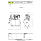 Автоматична насосна станція DAB AQUAJET 132 M-G (60141883H) Фото - 3