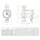 Циркуляційний насос DAB EVOSTA2 40-70/130 DN25 електронним регулюванням (60186046) Фото - 2