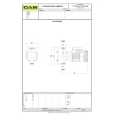 Циркуляційний IN-LINE насос DAB ALM 200/BQQE 1x230 50 (60214693) Фото - 3