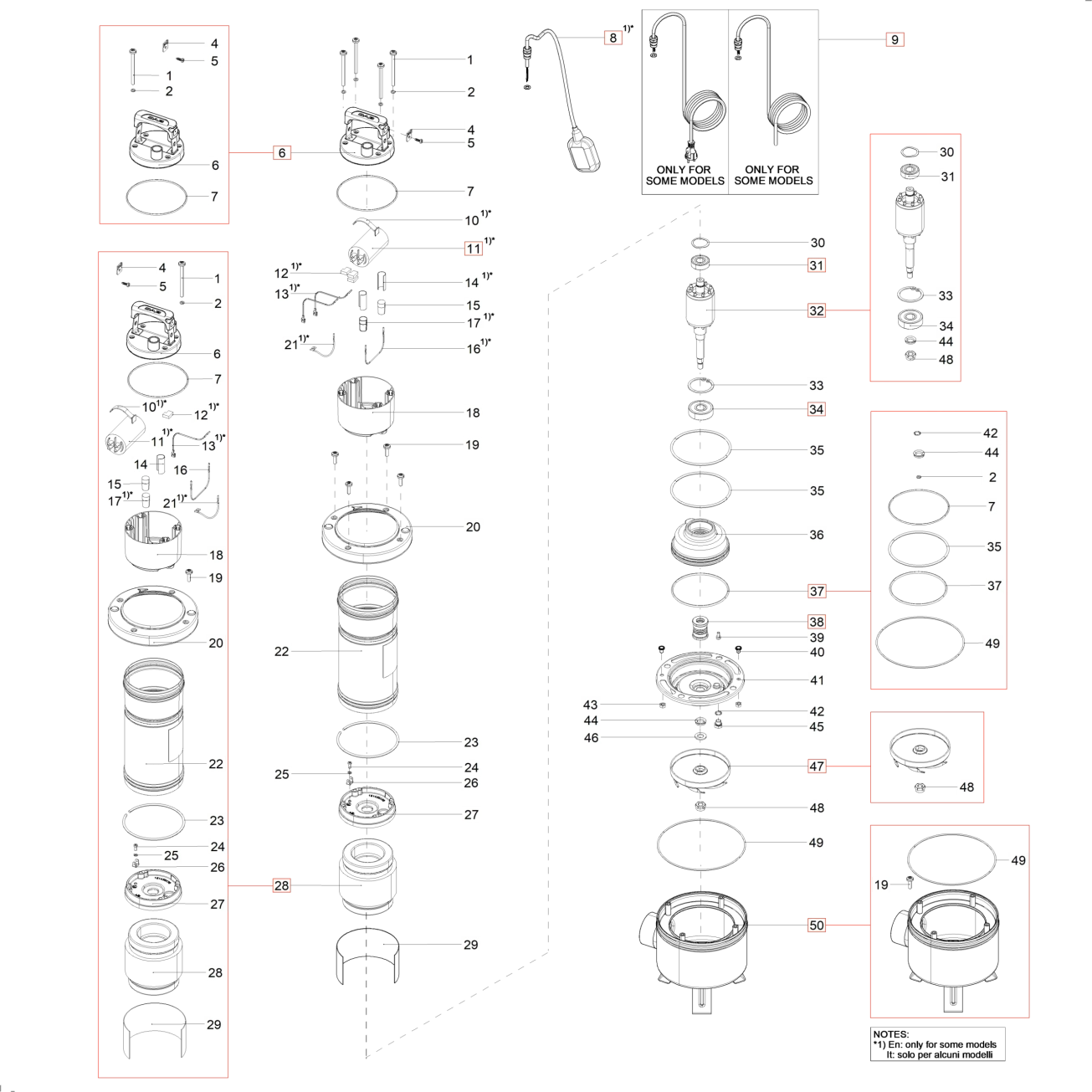Фекальный насос DAB FEKA VS 900 A GAS 1x230 Фото - 2