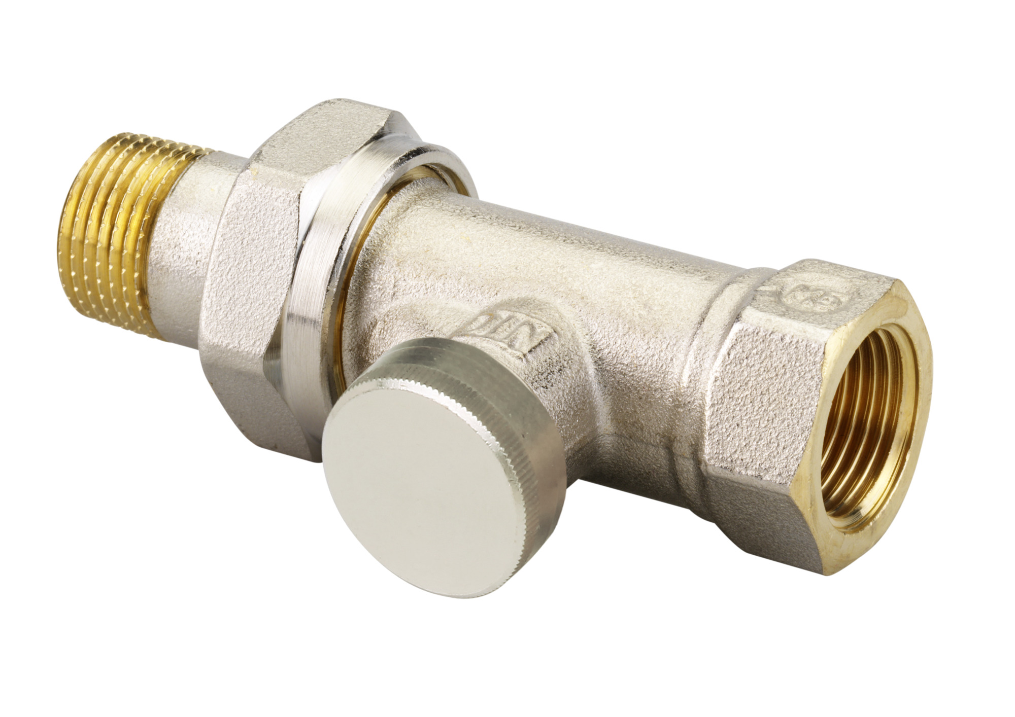 Вентиль радіаторний відсічний (прямий) 3/8 RLV-S-10 Danfoss (003L0122)