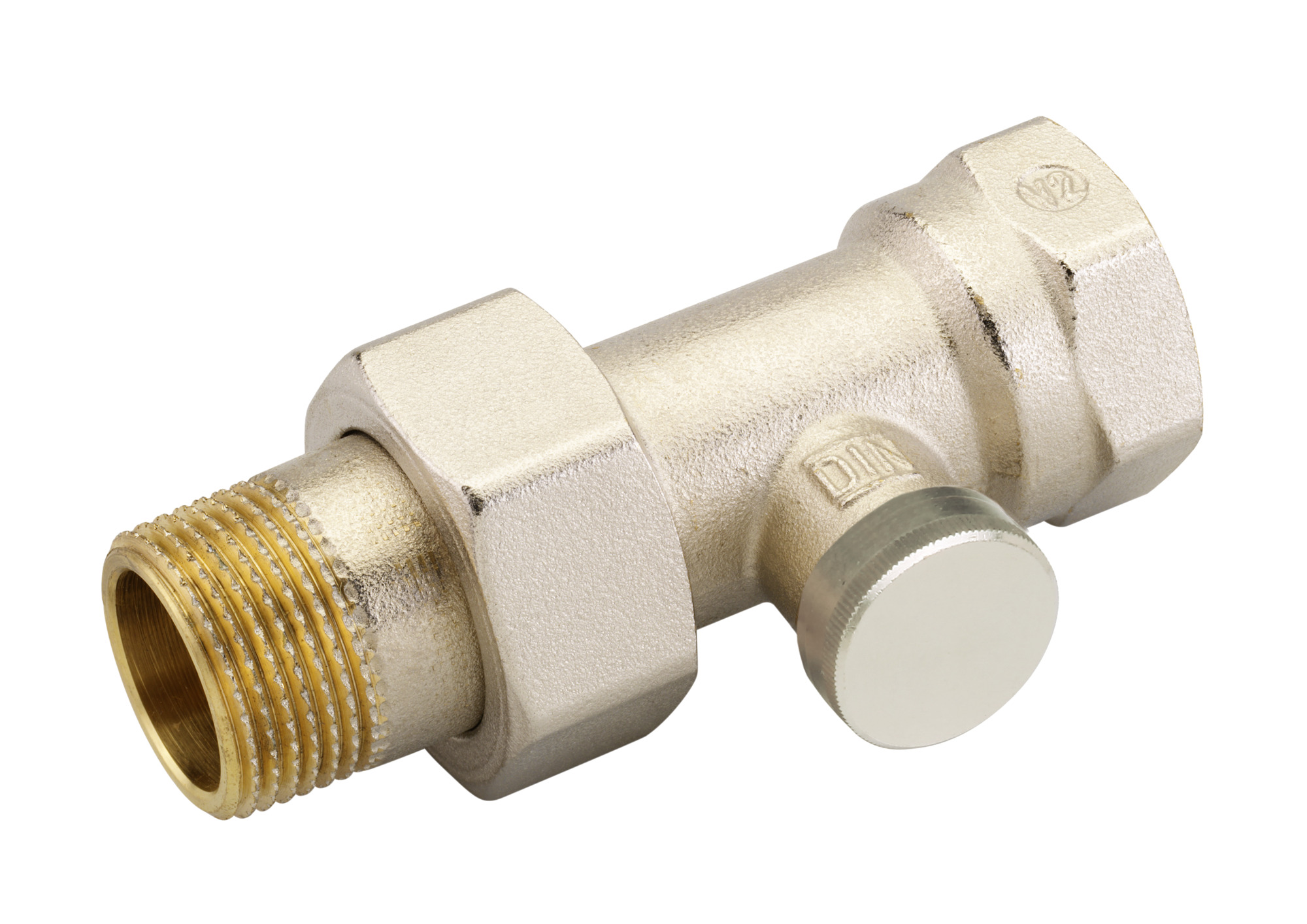 Вентиль радіаторний відсічний (прямий) 3/4 RLV-S-20 Danfoss (003L0126)