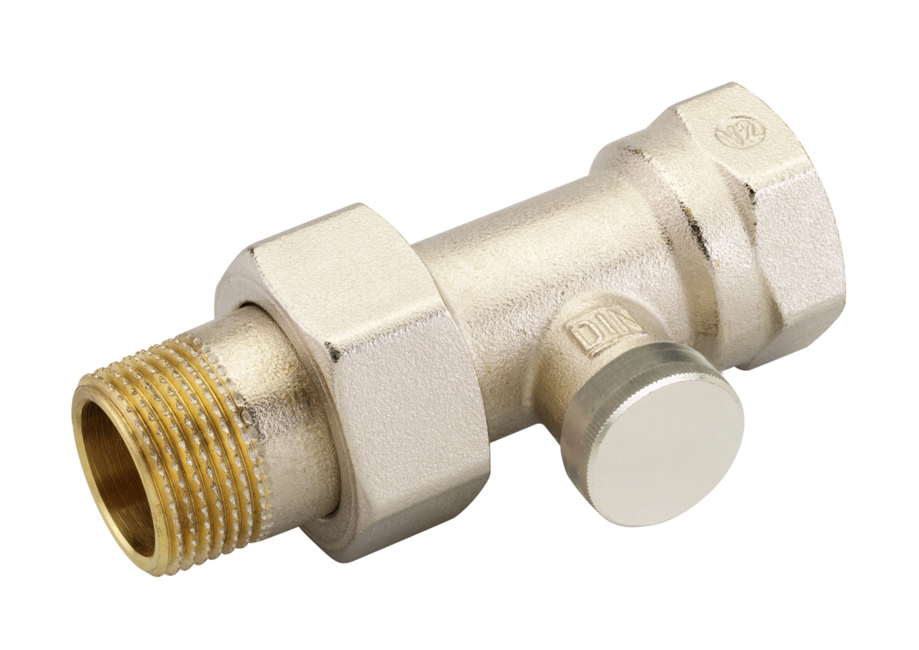 Вентиль радіаторний відсічний (прямий) 3/4 RLV-S-20 Danfoss (003L0126)