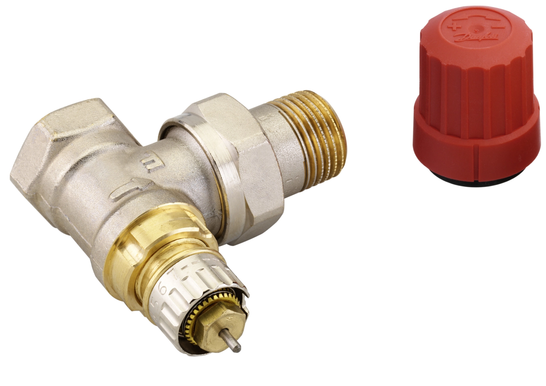 Клапан Danfoss RA-N 1/2 угловой (013G0013)  Фото - 1