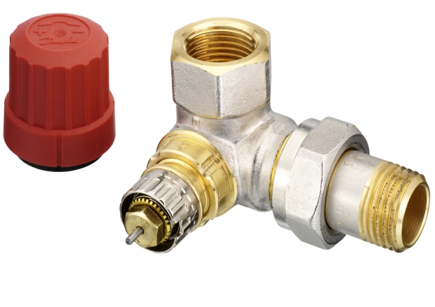 Клапан радіаторний під термоголовку (кутовий) 1/2 RA-N Danfoss (013G0233)