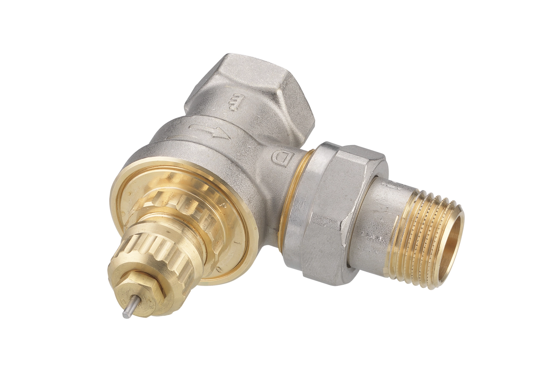 Клапан радіаторний під термоголовку (кутовий) ш/м 1/2 RA-G Danfoss (013G1676)