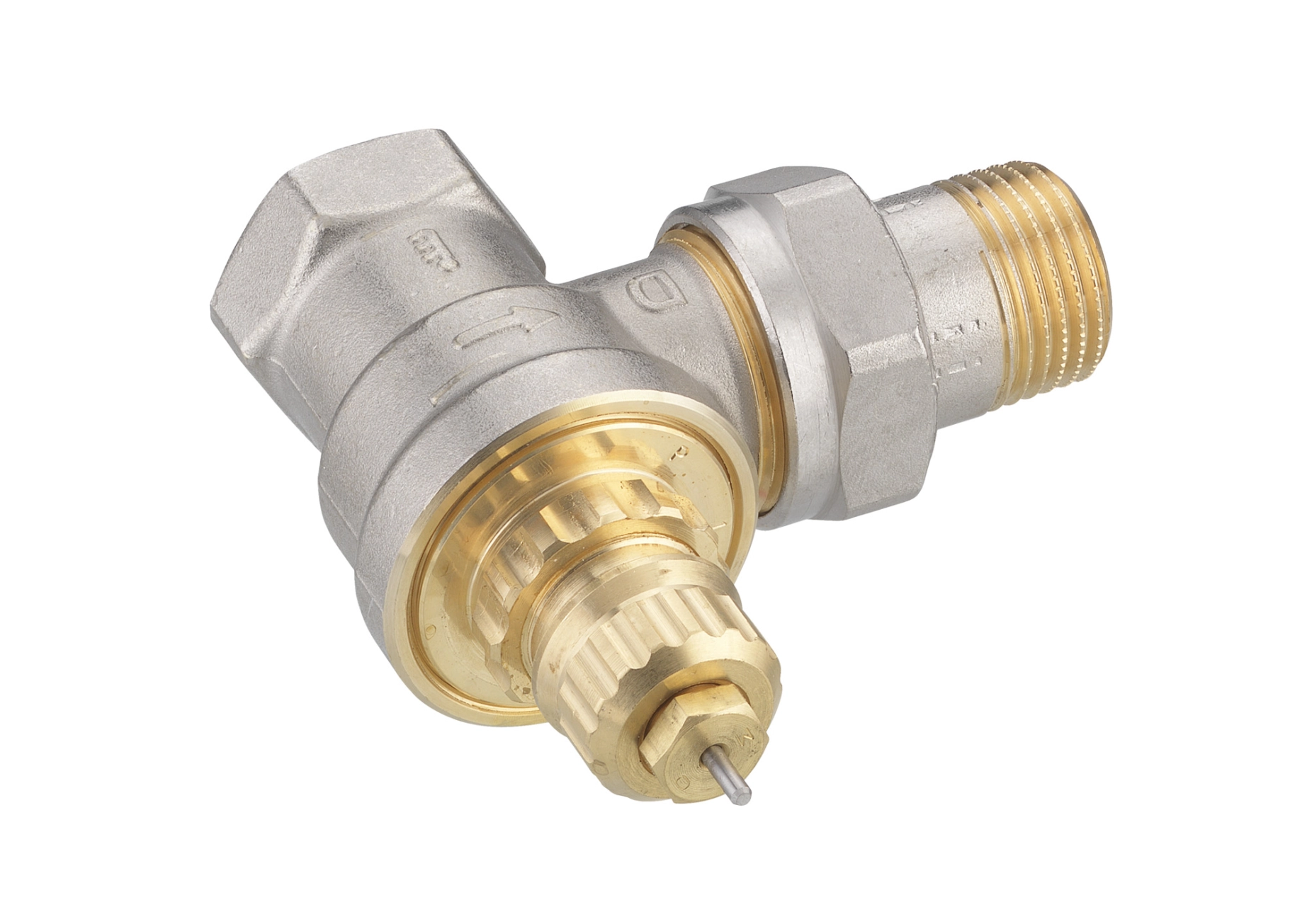 Клапан радіаторний під термоголовку (кутовий) ш/м 1/2 RA-G Danfoss (013G1676) Фото - 1