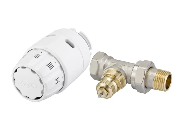 Комплект термостатический Danfoss RA-FN + RAS-C2, 1/2", RA, прямой