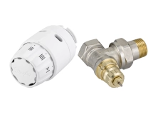 Комплект термостатический Danfoss RA-FN + RAS-C2, 1/2", RA, угловой