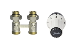 Комплект термостатичний для радіатора (прямий) 1/2 Danfoss (RLV-KS +RAS-C) (013G5277)