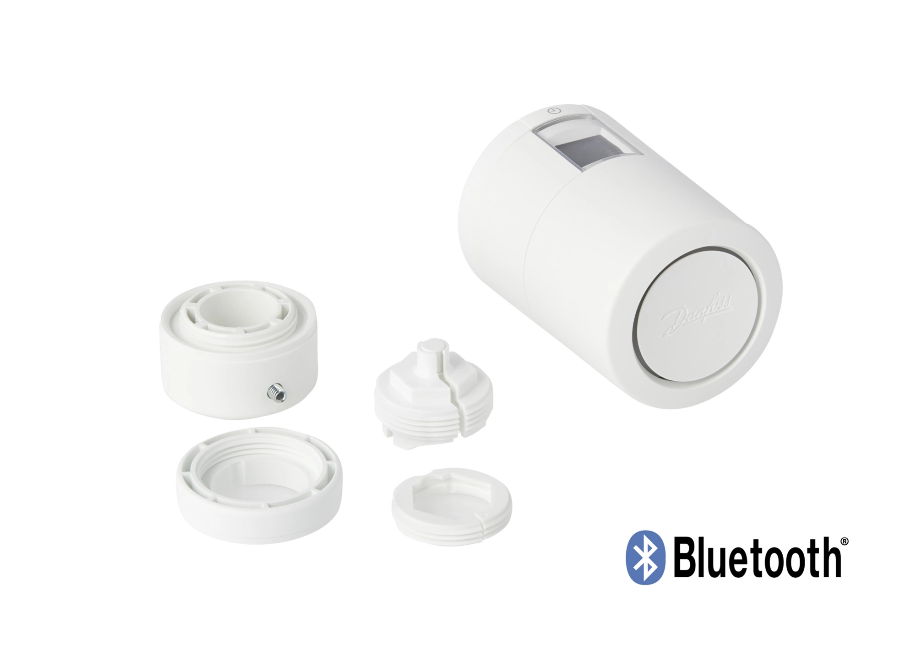 Термостатичний елемент Danfoss Eco, RA, M30х1.5, Bluetooth, білий Фото - 1