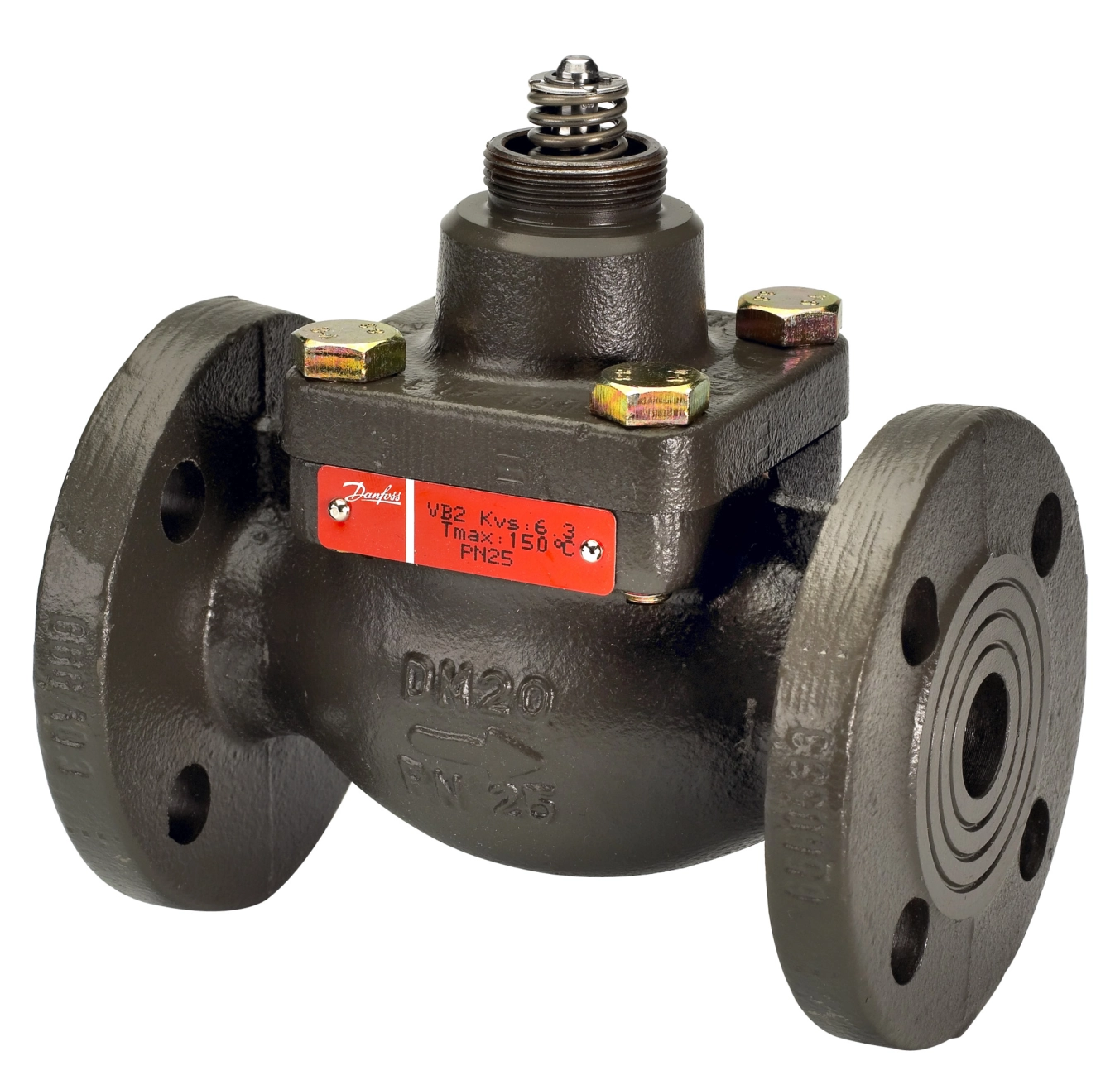 Клапан двухходовой Danfoss VB2 Ду 15 kvs, 4 м³/ч (065B2056)