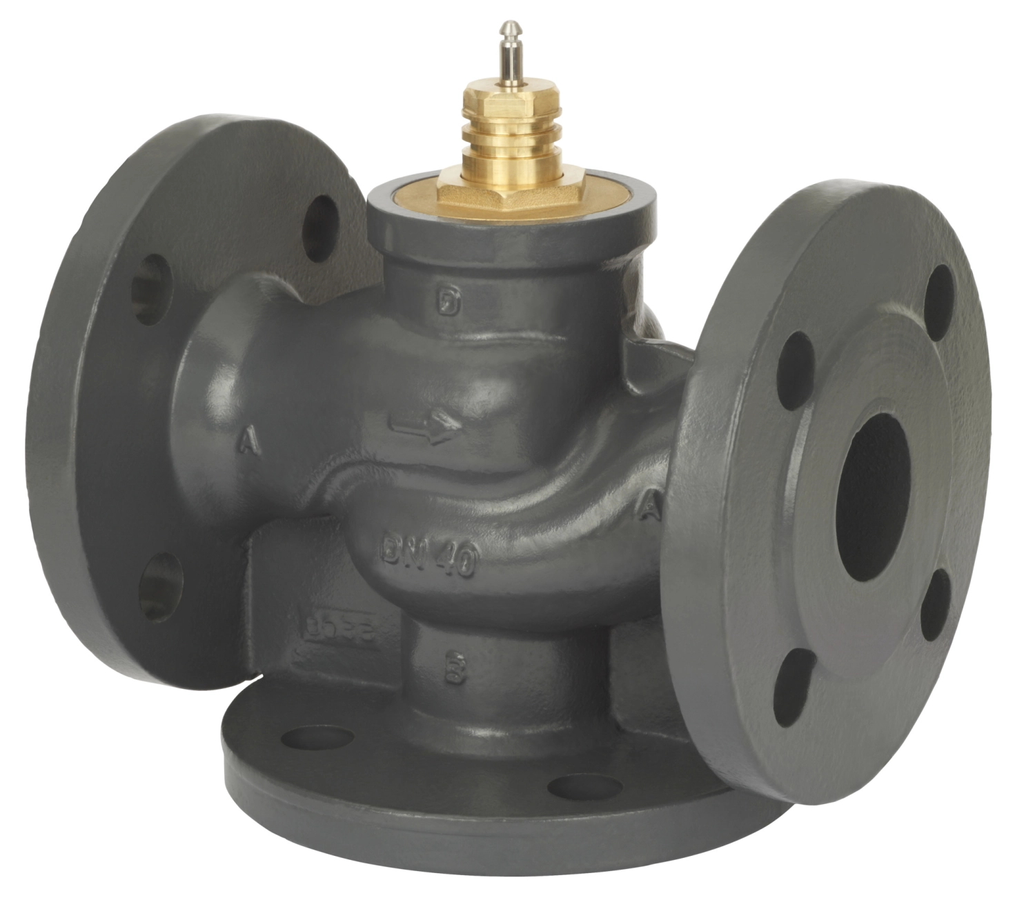 Клапан трехходовой Danfoss VF3 Ду 15 kvs, 1,6 м³/ч (065Z0253)