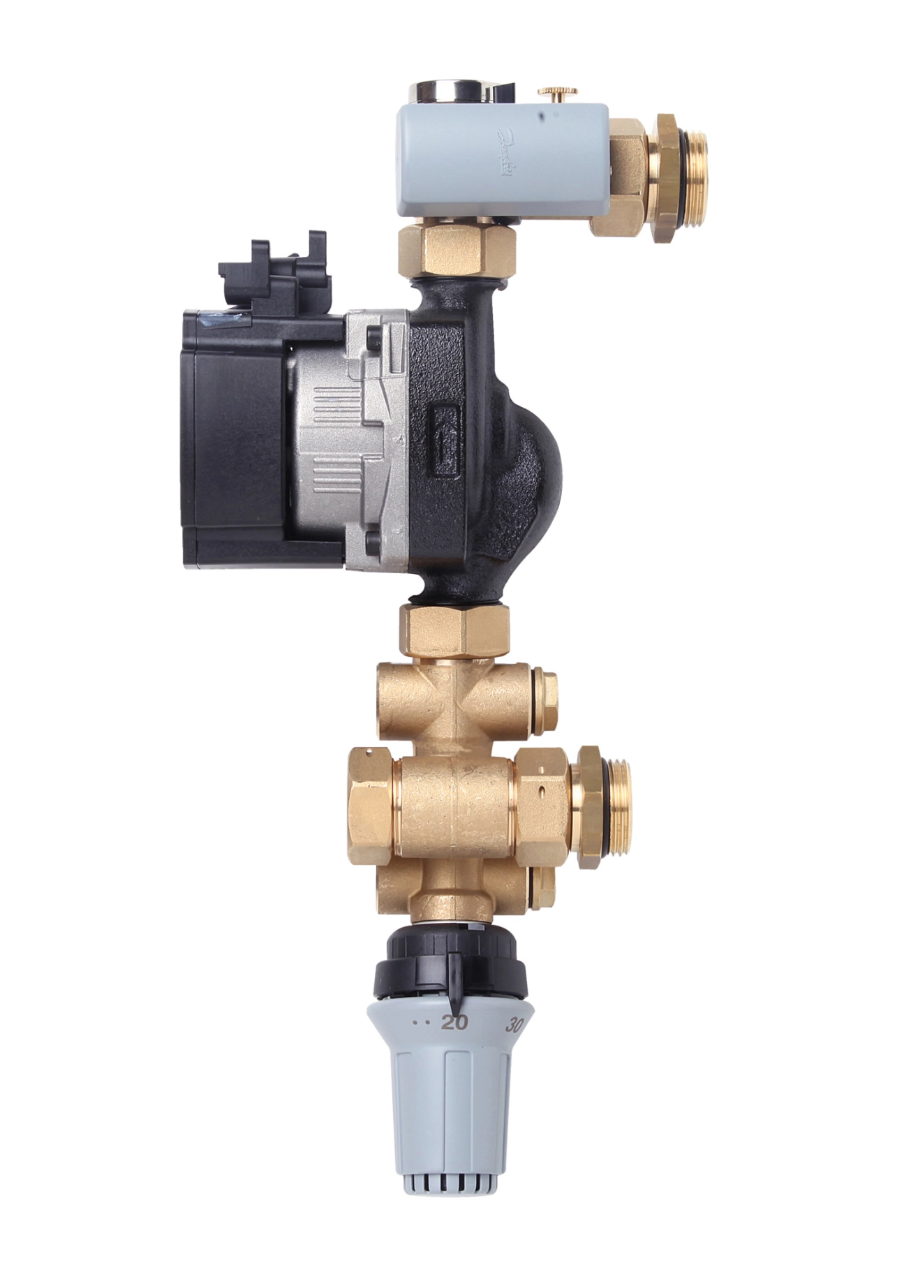 Компактный смесительный узел Danfoss FHM-C1 с насосом UPM3; (088U0094)