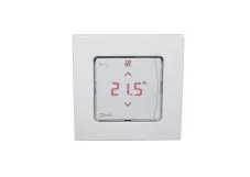 Kімнатний терморегулятор Danfoss Icon RT з дисплеєм, 230В,для гідравлічних систем підлогового опалення, вбудований в монтажну коробку 80х80 (088U1010)