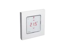 Kімнатний терморегулятор Danfoss Icon RT з дисплеєм, 230В,для гідравлічних систем підлогового опалення, вбудований в монтажну коробку 80х80 (088U1010) Фото - 1