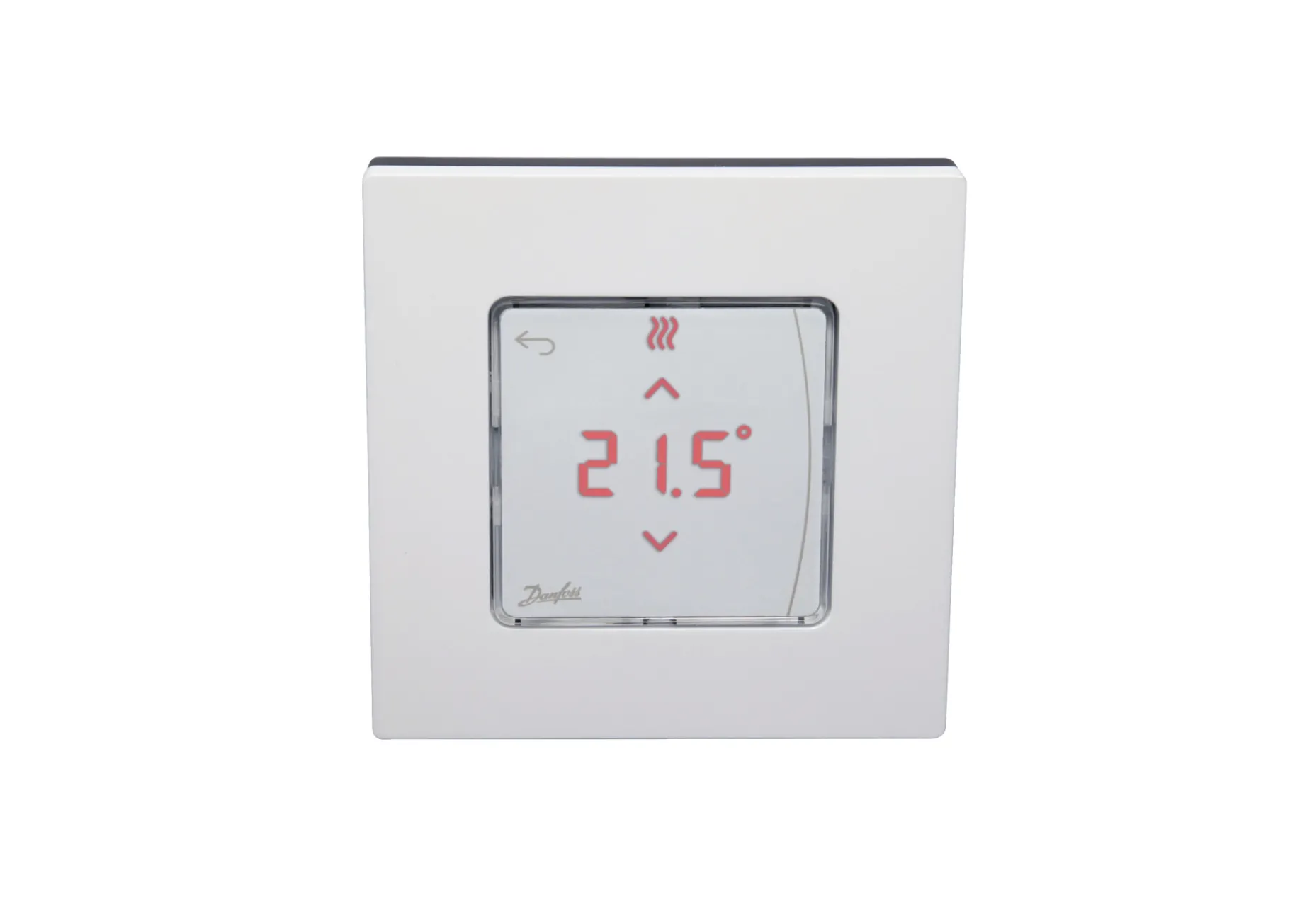 Kімнатний терморегулятор Danfoss Icon RT з дисплеєм, 230В,для  гідравлічних систем підлогового опалення, монтаж на поверхню 80х80 (088U1015)