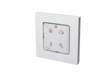 Програмуємий кімнатний термостат Danfoss Icon RT, 230В,для  гідравлічних систем підлогового опалення, вбудований в монтажну коробку 80х80 (088U1020)
