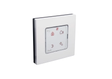 Программируемый комнатный термостат Danfoss Icon RT, 230В, для гидравлических систем напольного отопления, монтаж на поверхность 80х80 (088U1025) Фото - 1
