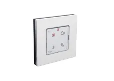 Програмуємий кімнатний термостат Danfoss Icon RT, 230В,для  гідравлічних систем підлогового опалення, монтаж на поверхню 80х80 (088U1025) Фото - 1
