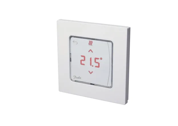 Комнатный терморегулятор Danfoss Icon2 24V, встраиваемый 80х80 (088U2125)