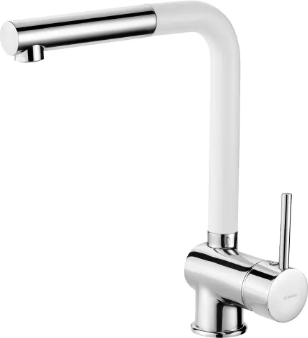 Смеситель для кухни Deante Aster BCA_W730 хром-белый 