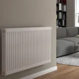 Радіатор сталевий  Compact Panel 11  TEK  600 x 600 мм  759 Ват  бокове підключення  DeLonghi Фото - 1