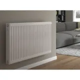 Радіатор сталевий  Compact Panel 22  TEK  300 x 1200 мм  1518 Ват  бокове підключення  DeLonghi Фото - 2