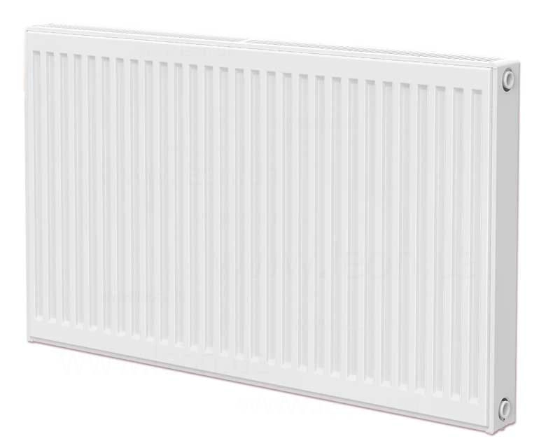 Радіатор сталевий  Compact Panel 22  TEK  600 x 500 мм  1092 Ват  бокове підключення  DeLonghi