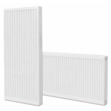 Радіатор сталевий  Compact Panel 33  TEK  900 x 400 мм  1729 Ват  бокове підключення  DeLonghi Фото - 1