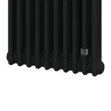 Трубчастий радіатор DeLonghi Multicolumn 3 колони, 10 секцій, H=1800, конф.D (нижнє 1/2") RAL9005 MATT  Фото - 1