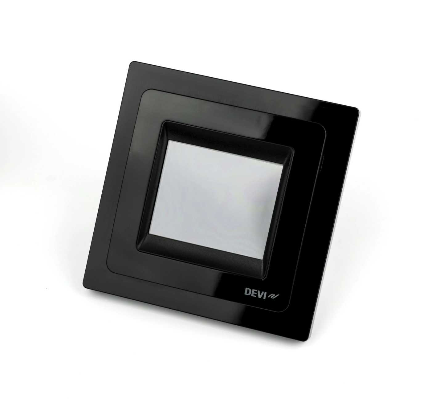 Терморегулятор электронный DEVIregТМ Touch Black Вт, сенсорный, интеллектуальный таймер, черный (140F1069) Фото - 1