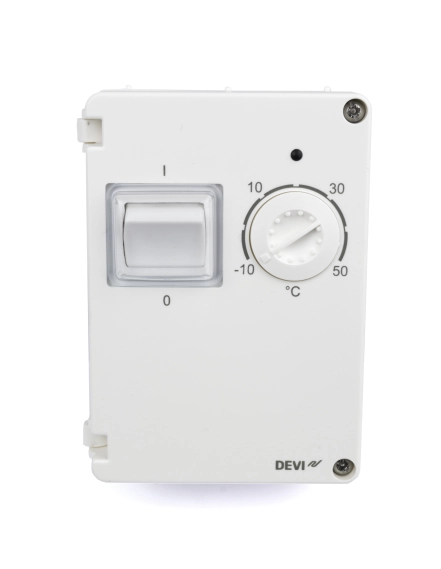 Терморегулятор електронний DEVIregТМ 610 Вт, клас захисту IP 44 (140F1080)