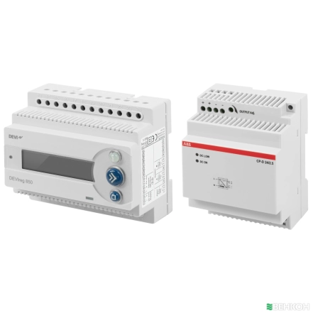 Терморегулятор Devi Devireg 850 -10...40° програмований DIN 15А 230В