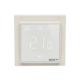 Терморегулятор електронний DEVIregTM Smart Pure White Вт, Wi-Fi, інтелектуальний таймер, білий (140F1141)