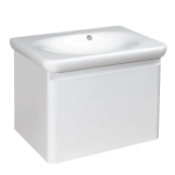 Тумба з раковиною Devit Fly New підвісна 60 см білий (0020120W)