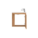 Тумба з раковиною Devit Small, 50 см, дуб (063050O) Фото - 3