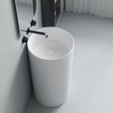 Раковина Devit Style 40х40 см, отдельно стоящая, без отверстия для смесителя, белая (1408640) Фото - 3