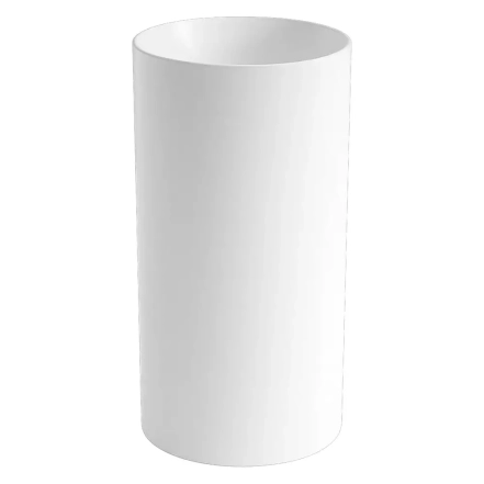 Раковина Devit Style 40х40 см, отдельно стоящая, без отверстия для смесителя, белая (1408640)