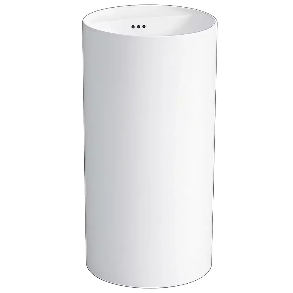 Раковина Devit Style 40х40 см, отдельно стоящая, с отверстием под смеситель, белая (1408641)
