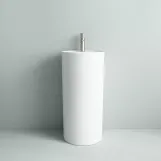 Раковина Devit Style 40х40 см, отдельно стоящая, с отверстием под смеситель, белая (1408641) Фото - 5