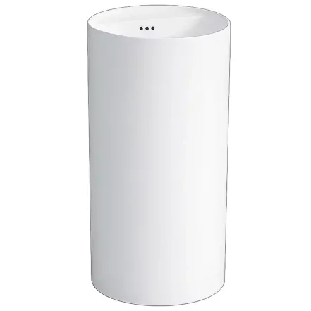 Раковина Devit Style 40х40 см окремостояча з отвором під змішувач, біла (1408641)
