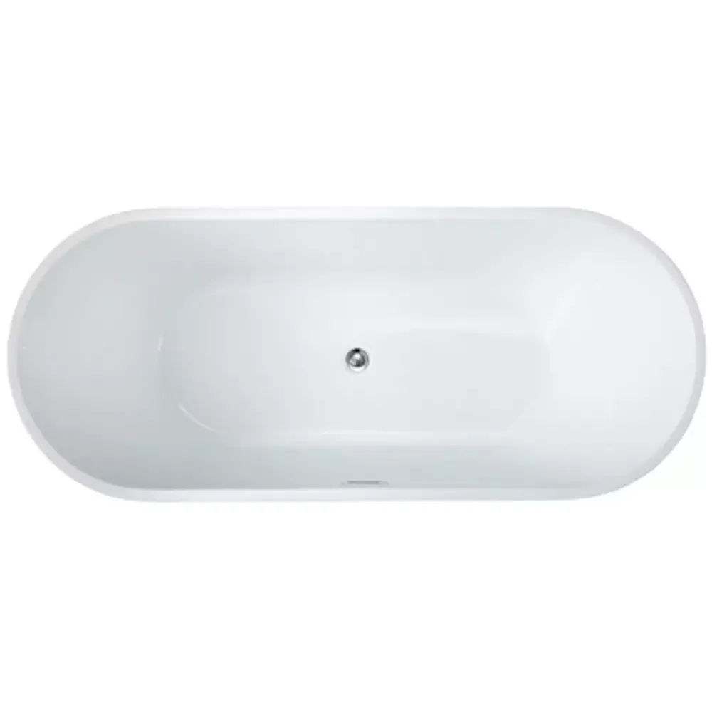 Ванна акриловая Devit Style 180x80 см отдельностоящая, белая глянцевая (18002102) Фото - 1