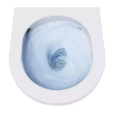 Унітаз підвісний Devit Art 3.0 безобідковий з кришкою soft-close, Vortex Flush, білий матовий (3030140W) Фото - 3