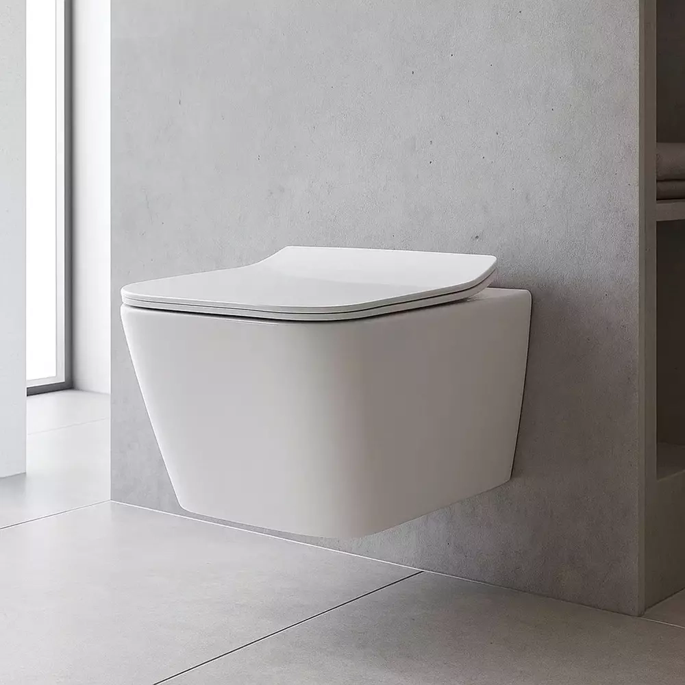 Унітаз підвісний Devit Linea безобідковий з сидінням soft-close (3040120) Фото - 2