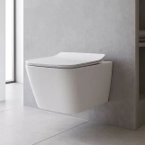 Унітаз підвісний Devit Linea безобідковий з сидінням soft-close (3040120) Фото - 2