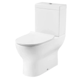 Унітаз-компакт Devit Fresh безобідковий із сидінням Slim з дюропласту Soft Close, quick-fix (3110121)