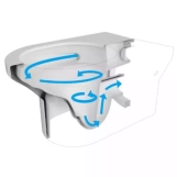 Унітаз підвісний Devit Do It з кришкою soft-close, Vortex Flush, білий глянець (4010511) Фото - 2